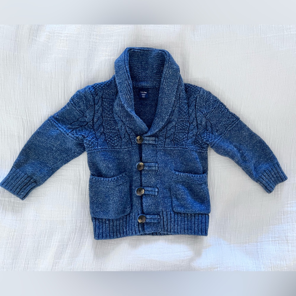 BabyGap Shawl Collar Sweater